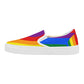 LGBTQIA+ Community, Rainbow Pride - Womens Slip-On Awareness & Inclusive Shoes