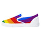 LGBTQIA+ Community, Rainbow Pride - Womens Slip-On Awareness & Inclusive Shoes