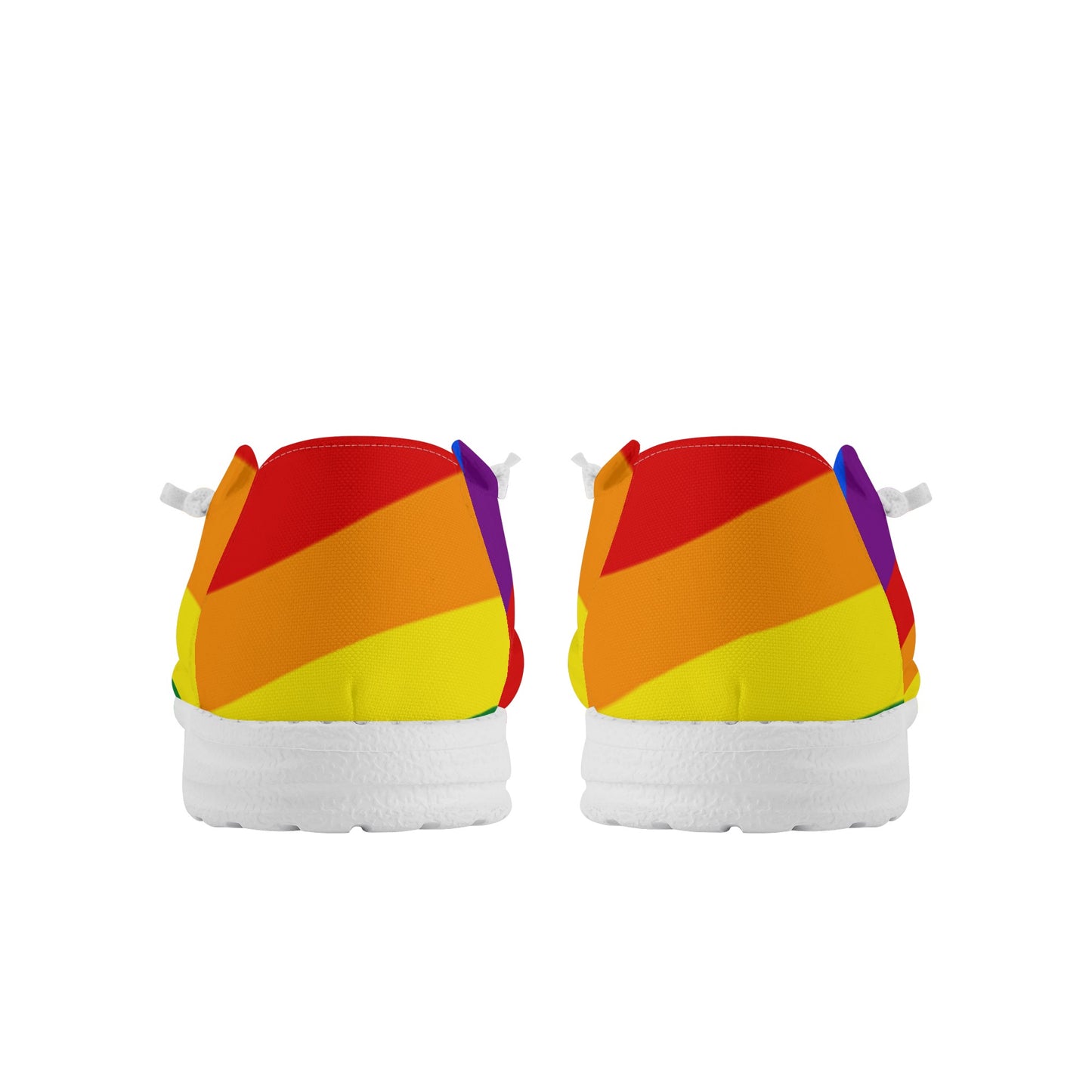 Rainbow Pride Collection - Mens Canvas Loafers