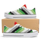 Aromantic Pride Collection - Mens Classic Low Top Canvas Shoes for the LGBTQIA+ community