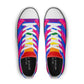 Bisexual Pride Collection - Mens Classic Low Top Canvas Shoes for the LGBTQIA+ community