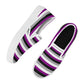 LGBTQIA+ Community, Asexual Pride - Mens Slip-On Awareness & Inclusive Shoes