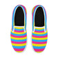 LGBTQIA+ Community, Pansexual Pride - Womens Slip-On Awareness & Inclusive Shoes