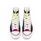 Agender Pride Collection - Womens Classic High Top Canvas Shoes for the LGBTQIA+ community