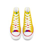 Intersex Pride Collection - Womens Classic High Top Canvas Shoes for the LGBTQIA+ community