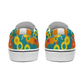 Music Pattern Collection - Unisex Slip-On Canvas Sneakers