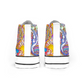 Paisley Pattern Collection - Classic High Top Canvas Sneakers