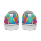 Polka Dots Pattern Collection - Unisex Slip-On Canvas Sneakers