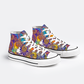 Henna Tattoo Pattern Collection - Classic Unisex High Top Canvas Sneakers