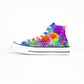 Chrysanthemum Flowers Collection Classic Unisex High Top Canvas Sneakers